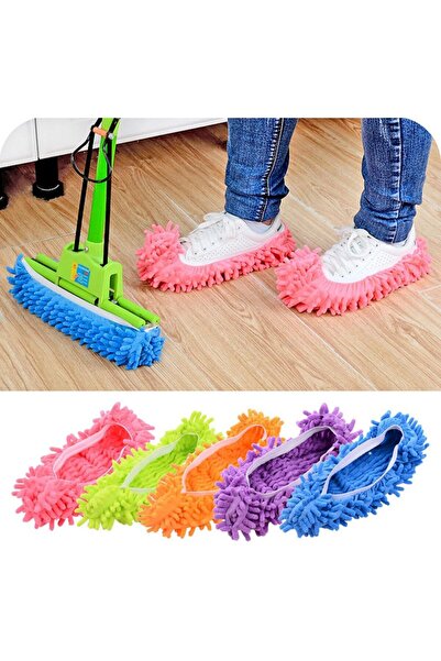 Arabest 5 Pairs Mop Slippers, Dust Hair Cleaner Foot Socks for Cleaning Floor...