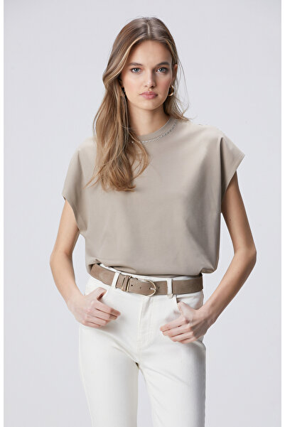 Network Vizon Taş İşlemeli T-shirt