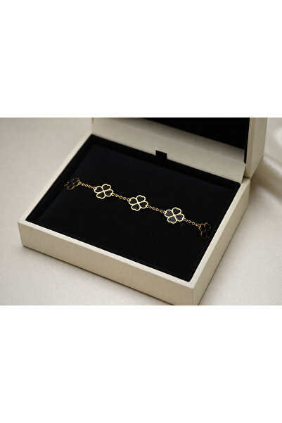 M2 group Ellis Cliff Model Bracelet with Black Clover Design