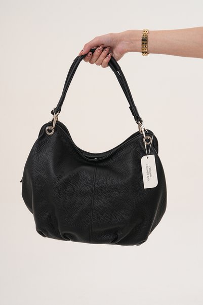 Metins Leather Kadın Hakiki Deri Omuz Çantası – Günlük Yumuşak Dokulu Şık Hob...