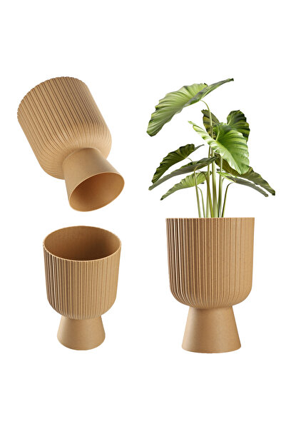 KADAX Ghiveci de flori, Ghiveci de flori, Gazon, Capac de plastic, 14 cm, Sup...