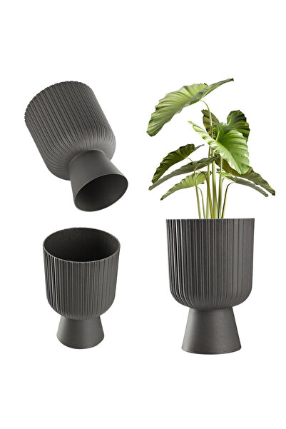 KADAX Ghiveci de flori, Ghiveci de flori, Gazon, Capac de plastic, 14 cm, Sup...