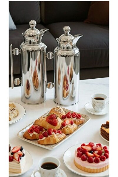 sahl aloual Trend tea and coffee thermos set, 1 liter