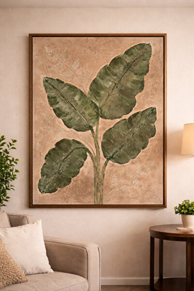 Yd Art Gallery Vernikli Mdf Rölyef Pasta Çerçevesiz El Yapımı Tablo