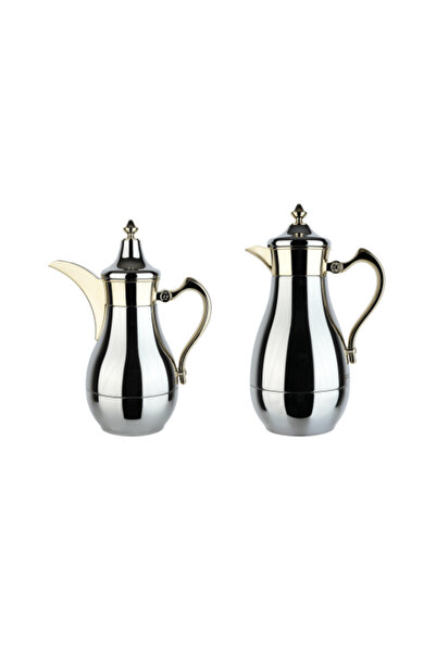 Alsaif Home Coffee Thermos Set - 0.7 + 1 L | Al Saif Home