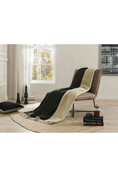 Özdilek Blanket Cotton Knee 130*170 Anthracite