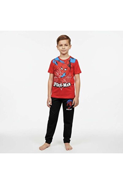 levanapajamas طقم بيجاما "سبايدر مان" باللونين الأحمر والأسود