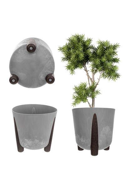 KADAX Ghiveci de flori, Husă pentru ghiveci de flori, Suport pentru flori, Gr...