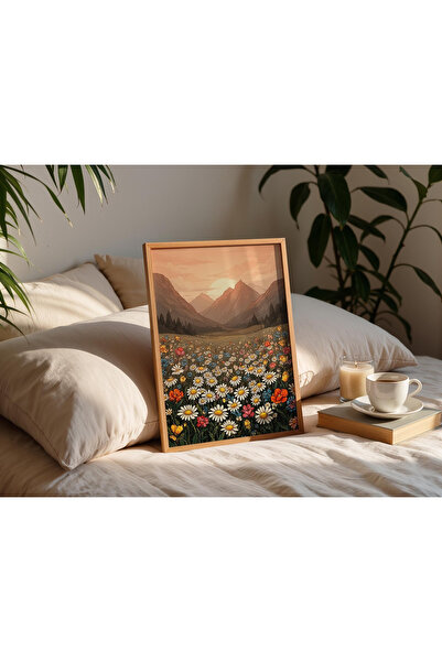 woodhomeworks Εικόνα διακόσμησης γραφείου One Piece Salon με ηλιοβασίλεμα και...