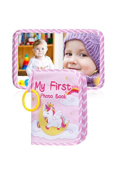 Arabest ألبوم صور للأطفال يتسع لـ 17 صورة مقاس 4×6 بوصة، ألبوم صور عائلي من ا...