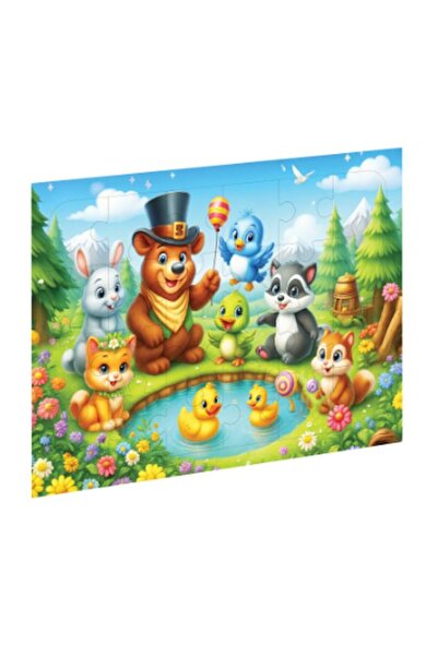 TREND لغز خشبي لحيوانات لطيفة