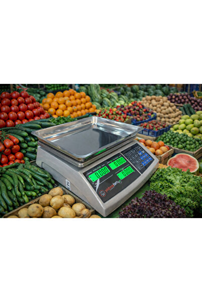 YILDIRIM TARTI 30 Kg 5 Gr Bakanlık Onaylı Mühürlü Fiyat Hesaplamalı Çukur Kef...