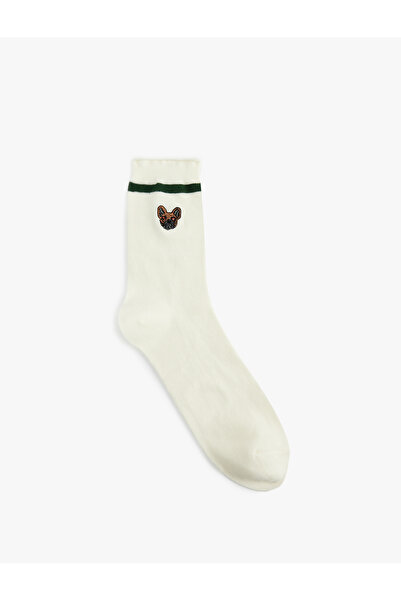 Koton Șosete brodate cu câini P bumbac u