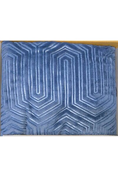 Özdilek pătură Prestij Cın. Albastru pentru două persoane Cutii