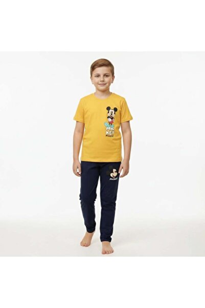 levanapajamas Boys' cotton pajamas "Mickey Mouse"