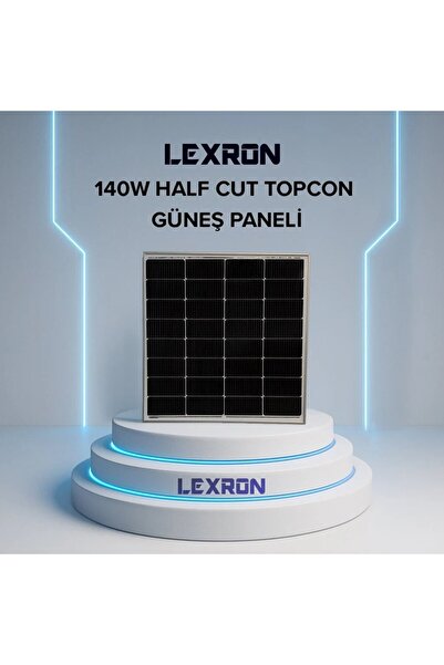 Lexron 140W Half-Cut Topcon Mono Güneş Paneli