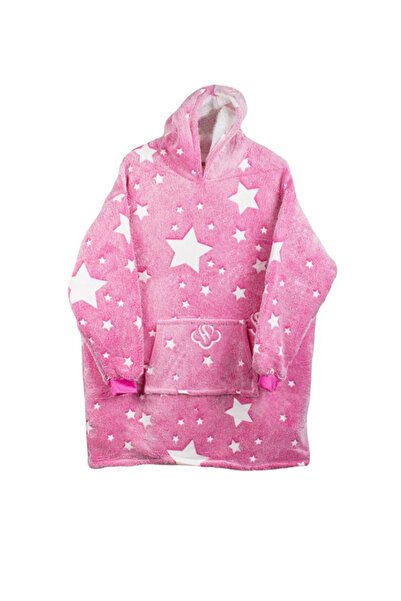 Amir Hanorac patura cu gluga si maneci insertii fosforescente calduros si puf...