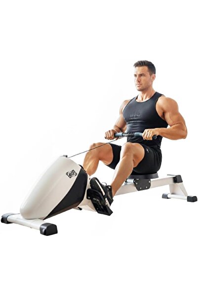 Alcoach Exercise rowing machine, magnetic rowing machine for home, 10 levels ...