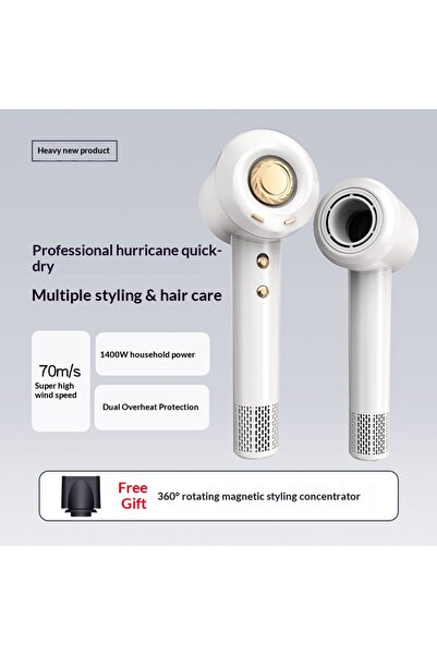 OrientC 110,000 RPM High-Speed Ionic Hair Dryer with Aromatherapy