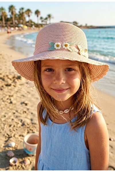 LAGRANZE Μίνι Καπέλο Ψάθινο Κομψό 4-8 ετών