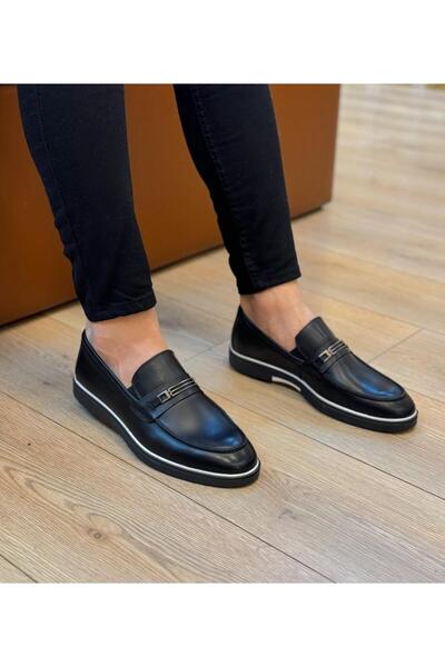 Parlak Tokalı Termo Taban Ayakkabı