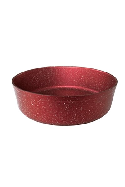 Hascevher Round Baking Tray 30x9cm GRANITE-RED