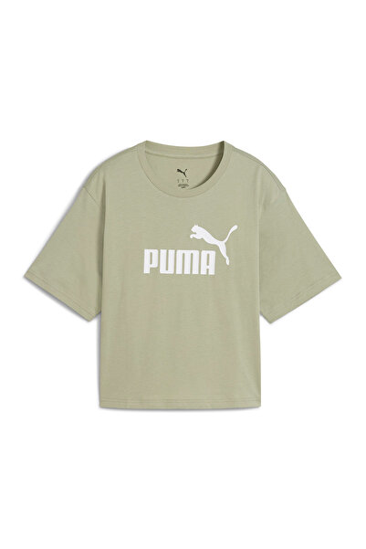 Puma Essentials Skraćeni kroj pad No 1 logo ženska siva majica