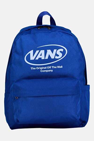 Vans Men Brand Logo Backpack, Blue