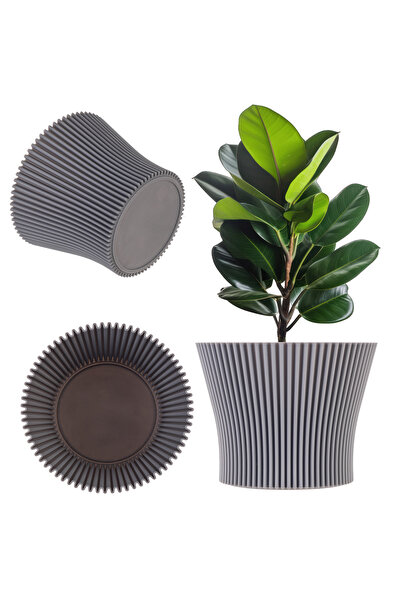 KADAX Ghiveci de flori 15cm, husă pentru plante, ghiveci de flori din plastic...