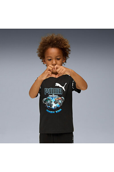 Puma X Hot Wheels crna majica za dečake