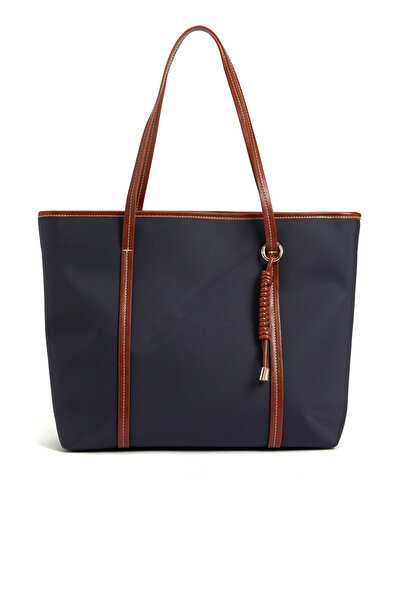 Dıvarese Lacivert Kadın Shopper Çanta