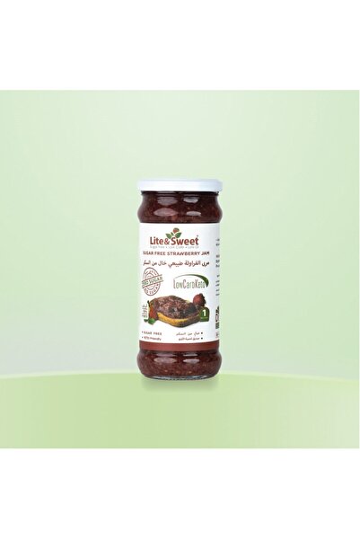 Dr. Eid Sugar-free strawberry jam – no added sugar – 350g