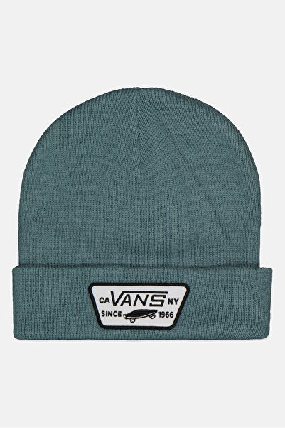 Vans Men Brand Logo Milford Beanie, Sage Green