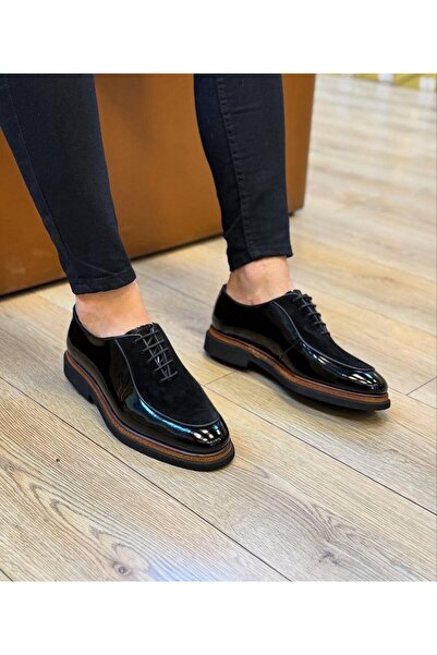 Parlak Tasarım Harikası Bağcıklı Casual Ayakkabı
