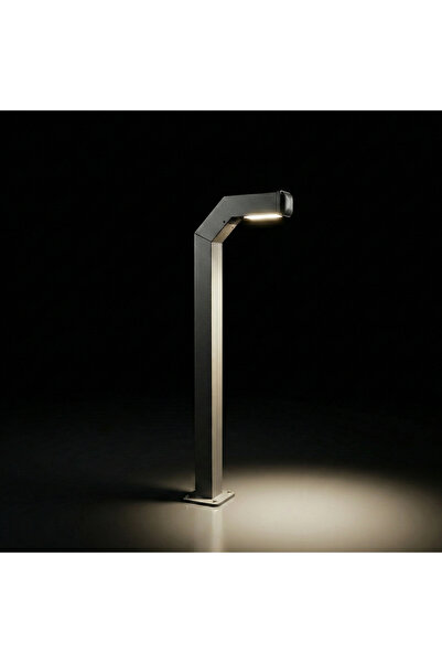 Metal Market Yükseklik 50cm Bahçe Aydınlatması, Bollard Aydınlatma, Duvar Üst...