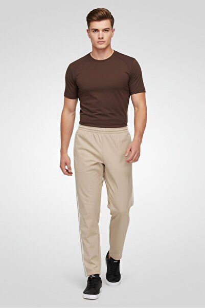 adidas Men Sportswear Fit Training Track Pants, Beige