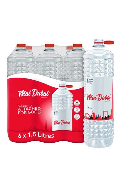 Mai Dubai Drinking Water 1.5Liters Pack of 6
