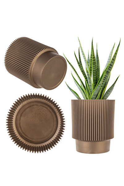 KADAX Ghiveci de flori 17cm, husă pentru plante, ghiveci de flori din plastic...