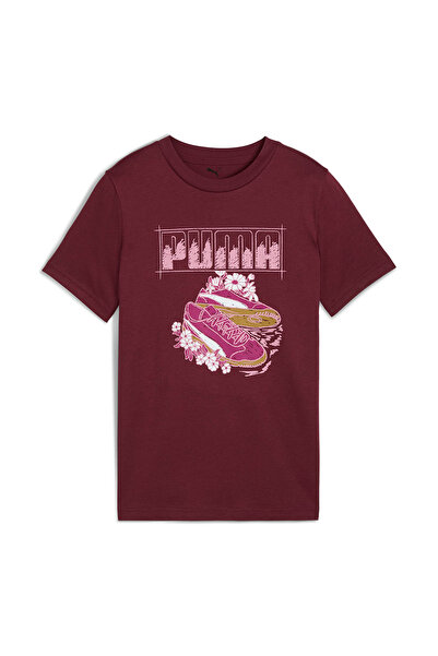 Puma Grafika devojčine bordo majice