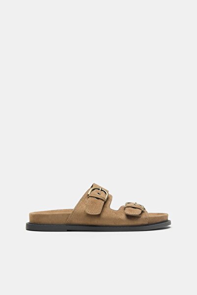 Pull & Bear Tokalı düz sandalet