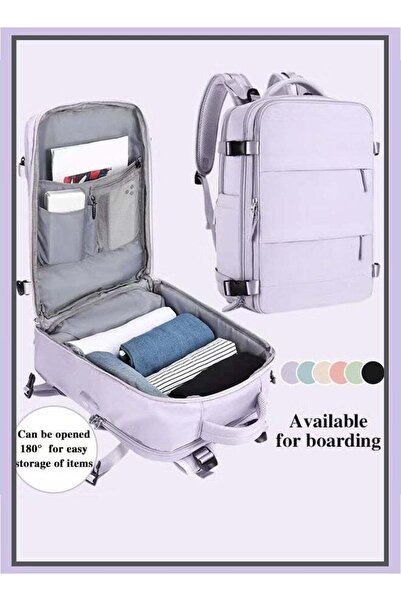 Arabest for men and women carry backpack with USB charging port