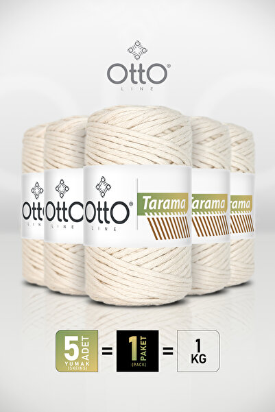 Otto Swept - Krema (3015) - Pakovanje od 5 - 3mm/200gr/60m - Pamuk komada Mak...