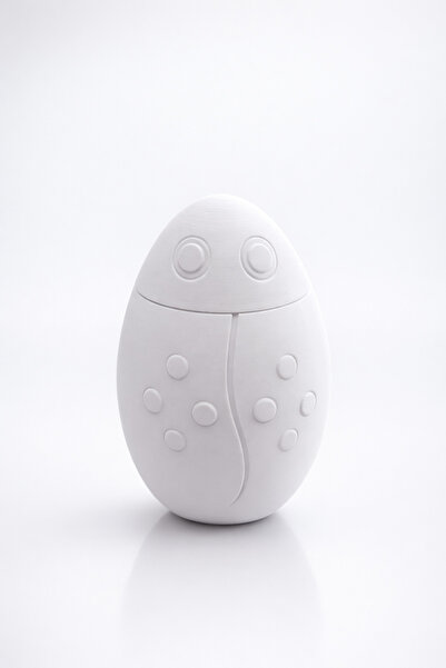 YAHO OYUNCAĞIN DOĞAL HALİ Uğur Böceği Yumurta Marakas – Çocuklar İçin Sanat v...