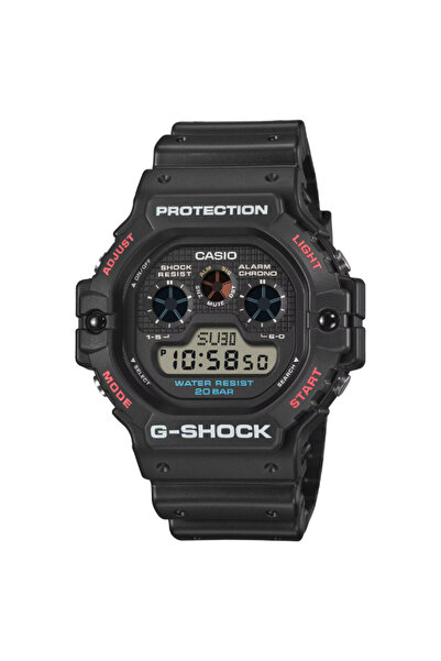 G-SHOCK Men's Digital Black Dial Watch - DW-5900U-1DR