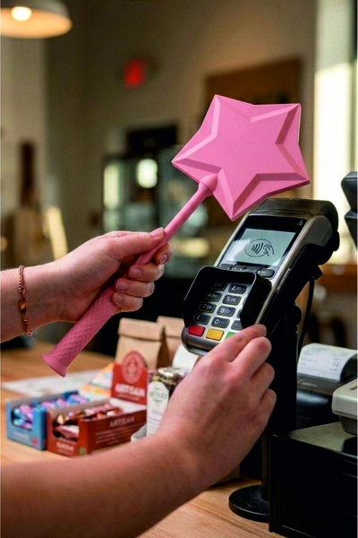 Mutlu Tasarım Στέλεχος σε σχήμα ξυλάκι με αστέρια Trend Humorous Credit Θήκη ...