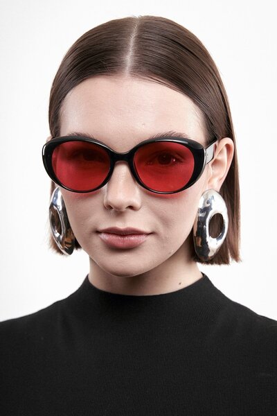 Bilge Karga Otis Black Red Circadian Balance Glasses