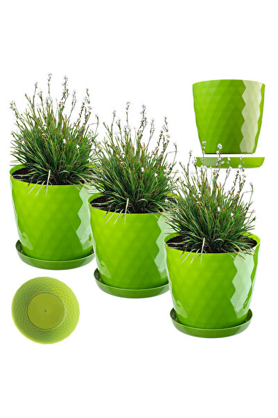KADAX Ghiveci de flori, Capac pentru ghiveci, 20cm, Suport pentru flori, Plas...