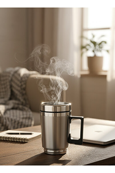 Generic 24V Car Heating Cup – 300ML Stainless Steel Electric Travel Mug for C...