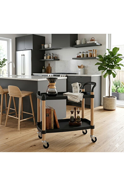 co arma Mobile serving cart with wheels - Stylish and practical design for li...
