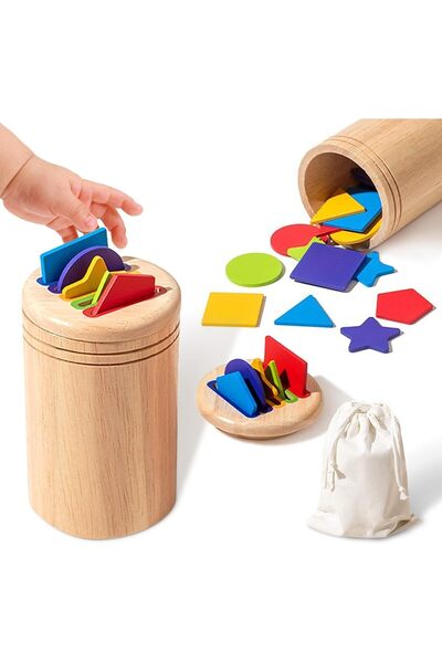 Arabest ألعاب مونتيسوري للأطفال من عمر 3 إلى 5 سنوات، ألعاب خشبية تعليمية لفر...